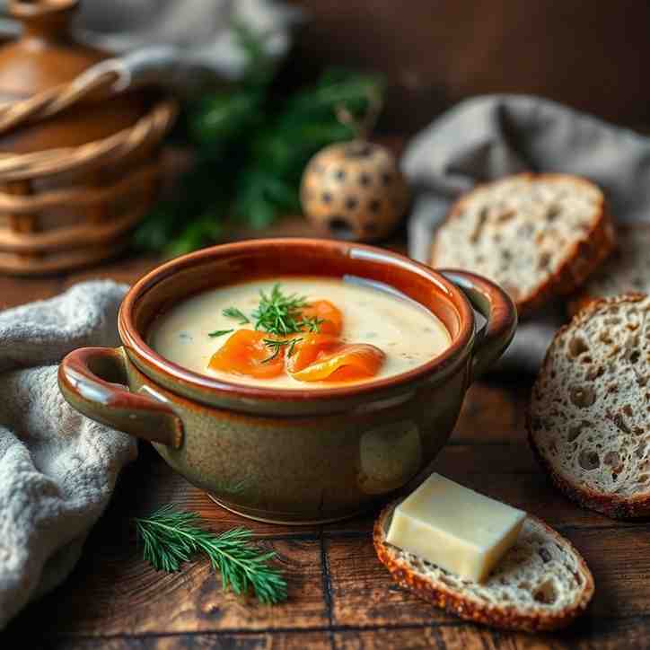 Finnish Salmon Soup (Lohikeitto) – Easy & Healthy